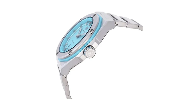 Technomarine Men's Tm-416059 Coral Quartz 3 Hand Green Dial Watch