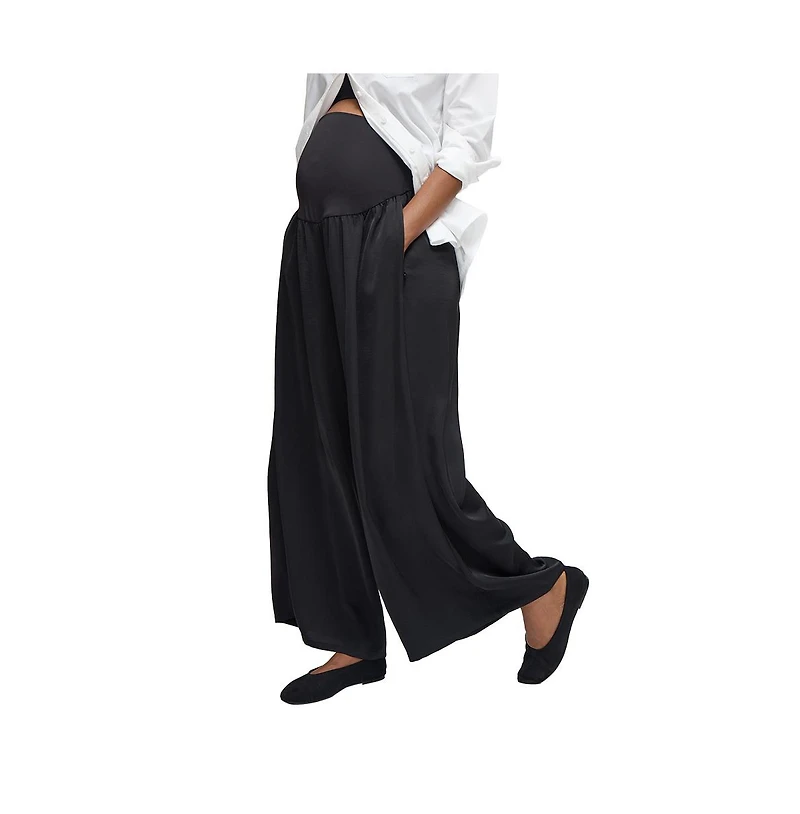 Ingrid + Isabel Maternity Flowy Woven Pant