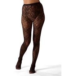 MeMoi Women's "Blooming Floral" Fashion Net Tights