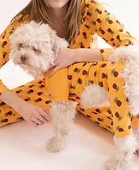 Leveret Dog Cotton Pajama Pineapple