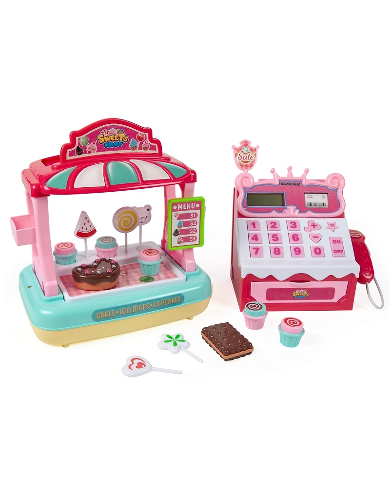 World Tech Toys Sweets Shop with Cash Register Playset