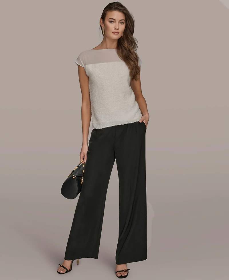 Donna Karan New York Women's Short-Sleeve Top