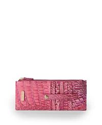 Brahmin Credit Card Melbourne Embossed Leather Wallet
