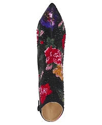 Betsey Johnson Women's Belle Rhinestone Stiletto Heel Booties