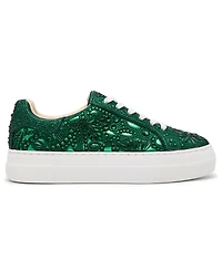 Betsey Johnson Women's Reily Rhinestone Platform Sneakers