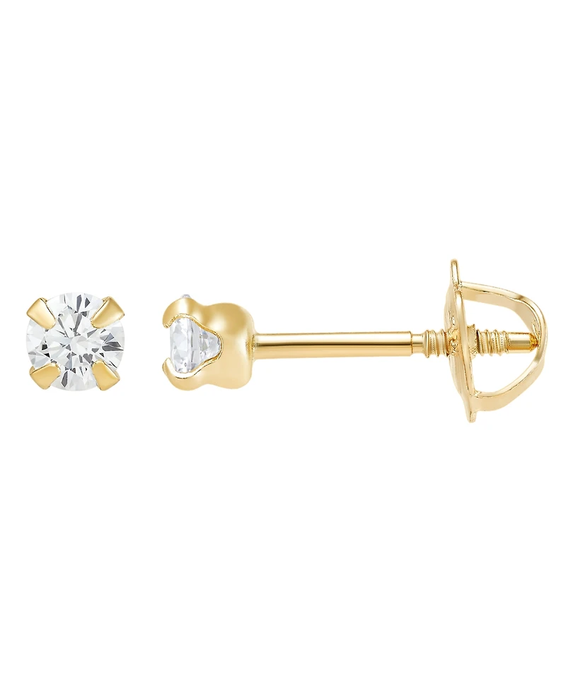 Macy's 2-Piece Stud and Hoop Earrings Set in 10k Yellow Gold