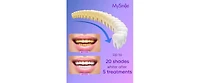 MySmile 4Pcs 35% Non-Sensitive Teeth Whitening Gel Refill Pack Kit for Whitening Teeth, Mint Flavor Teeth Whitener (Not Include Led Mouth Tray)