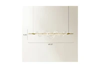 Z Gallerie Bolla Bubble Chandelier 60