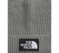 The North Face Boys Logo Rib-Knit Box Cuffed Beanie