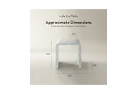 Z Gallerie Iridia End Table
