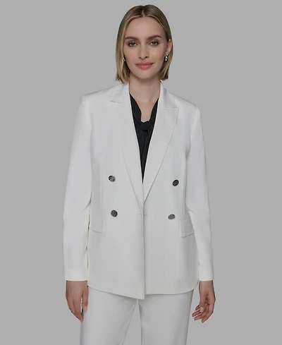 Karl Lagerfeld Women's Double-Breasted Blazer