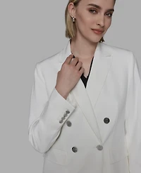 Karl Lagerfeld Women's Double-Breasted Blazer