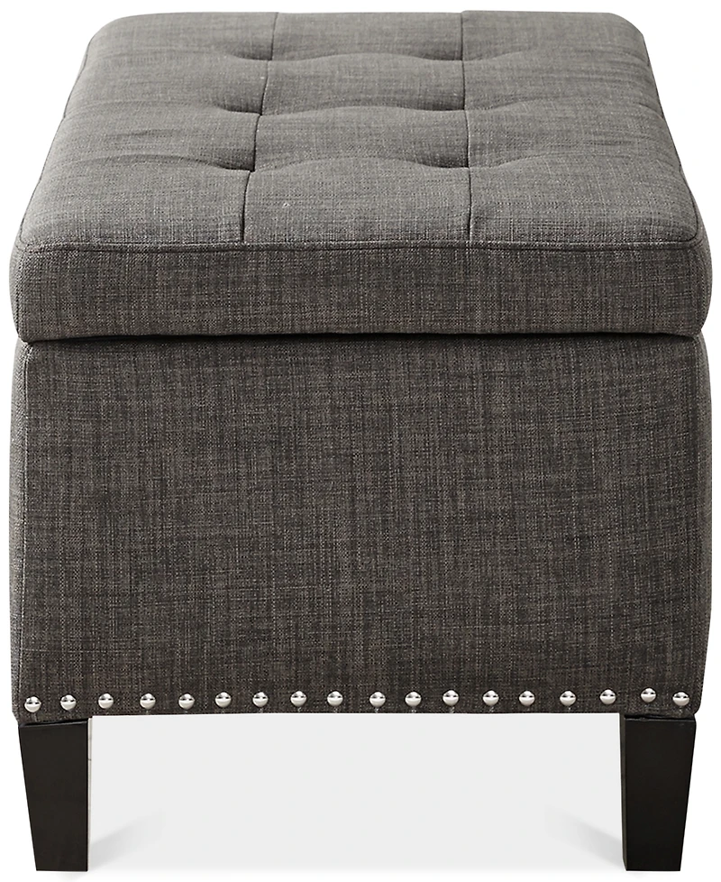 Catarina Fabric Storage Bench
