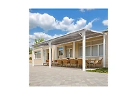 Aecojoy 20'x10' Wall Mounted Gazebos Pergola