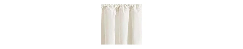 Ellis Curtain Ellis Classic Tailored Design in a Perma Press Fabric 3" Rod Pocket Lined Swag 84"x36" Natural