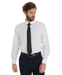 Alfani Men's Promo Solid Regular-Fit Spread Collar Dress Shirt, Macy's Exclusive