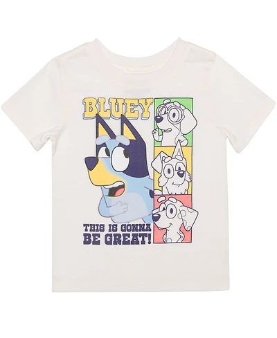 Bluey Boys Toddler 2T-5T Gonna Be Great Short-Sleeve T-Shirt