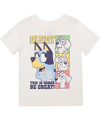 Bluey Boys Toddler 2T-5T Gonna Be Great Short-Sleeve T-Shirt