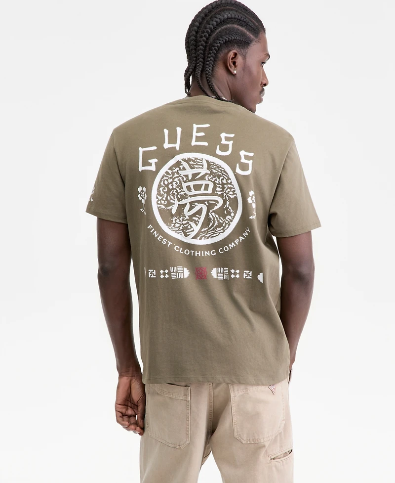 Guess Men's Japanese Dream Graphic T-Shirt