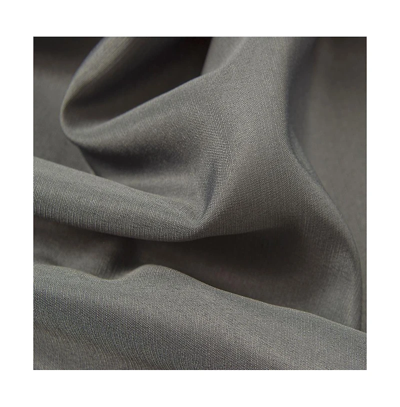 Olivia Gray Gilbert Solid Single Grommet Curtain Panel Pair - 54x84