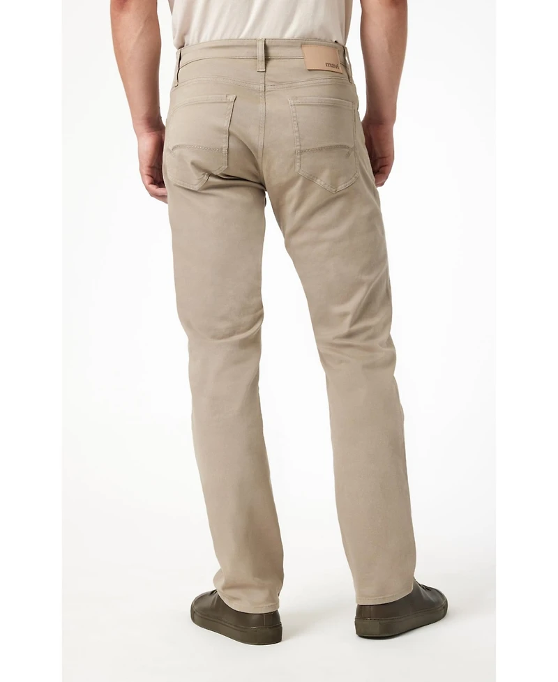 Mavi Jeans Men's Zach Straight Leg Sand Casual Twill Pant