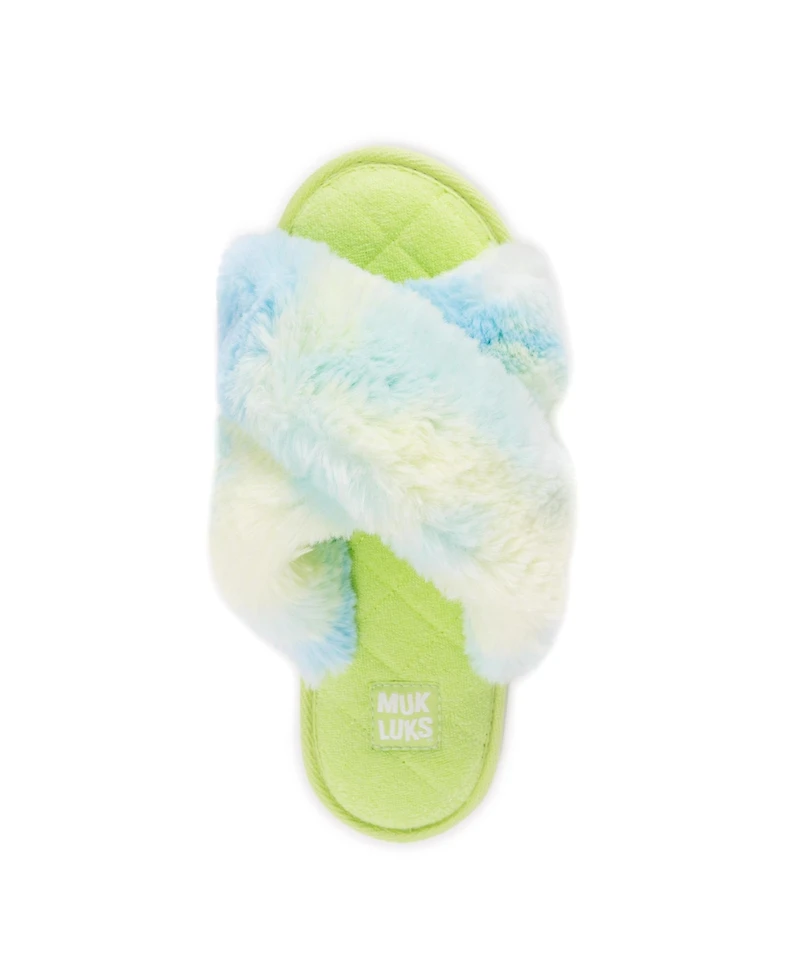 Muk Luks Women's Perley Criss Cross Slipper
