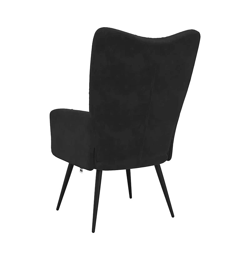 Relaxing Chair Black Velvet
