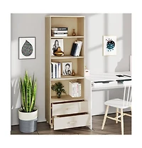 Highboard Hamar Honey Brown 23.6"x13.8"x70.9" Solid Wood Pine