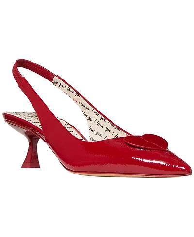 Kate Spade New York Women's Lover Slingback Kitten Dress Sandals