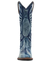 Steve Madden Women's Albany-d Western Cowboy Boots
