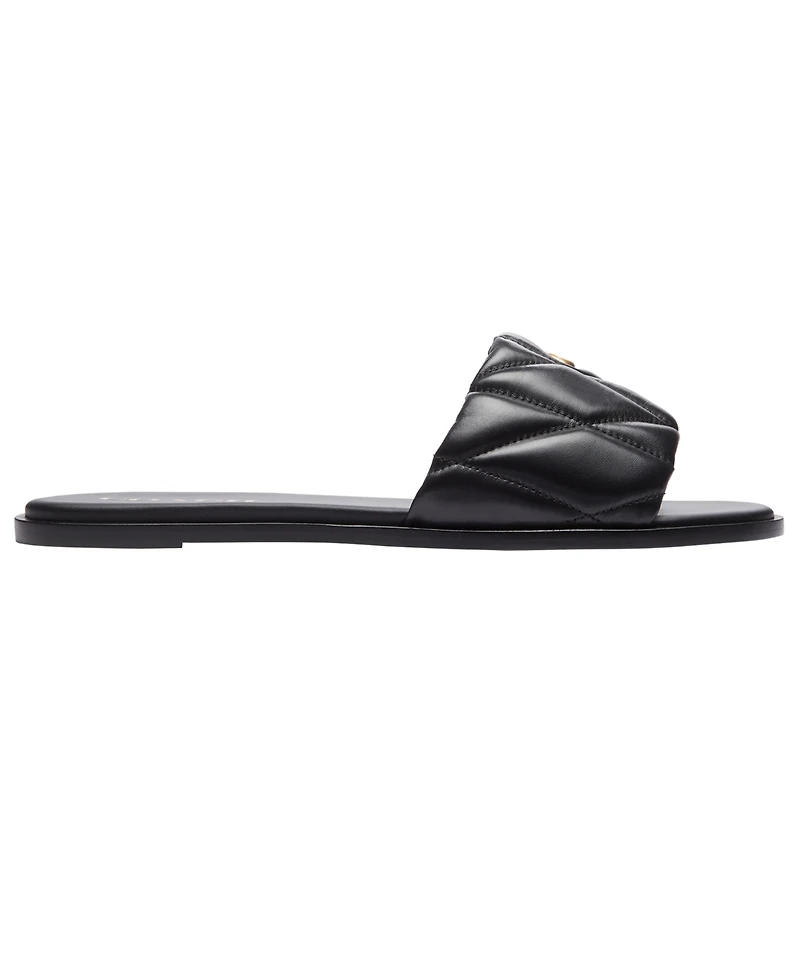 Coach Women's Holly Signature Jacquard Slip-On Slide Sandals