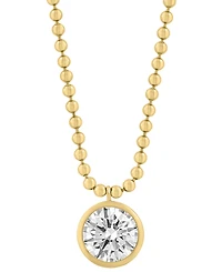 Effy Collection Certified Lab Grown Diamond Necklace (2 ct. t.w.) in 14k Yellow Gold