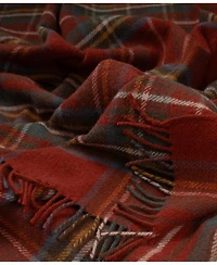 Prince of Scots Tartan Tweed Fluffy Throw, 72" x 59"