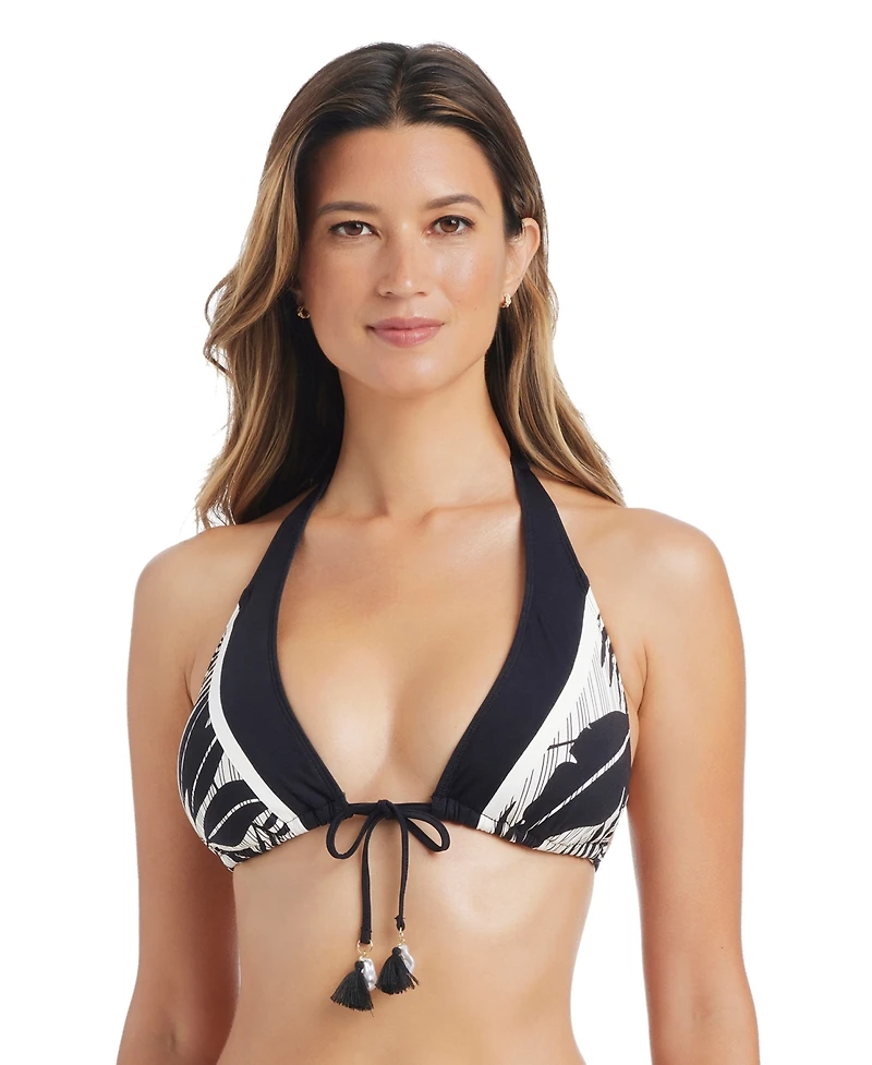 Bleu by Rod Beattie Women's Tie Detail Swim Bra
