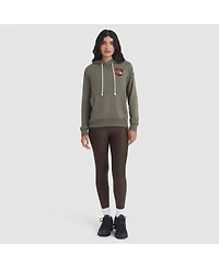 Nike Women's Olive Cleveland Browns 2025 Salute to Service Sideline Standard Issue Dri-fit Hoodie
