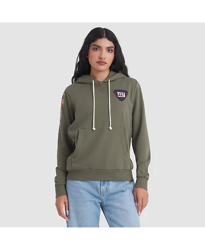 Nike Women's Olive New York Giants 2025 Salute to Service Sideline Standard Issue Dri-fit Hoodie