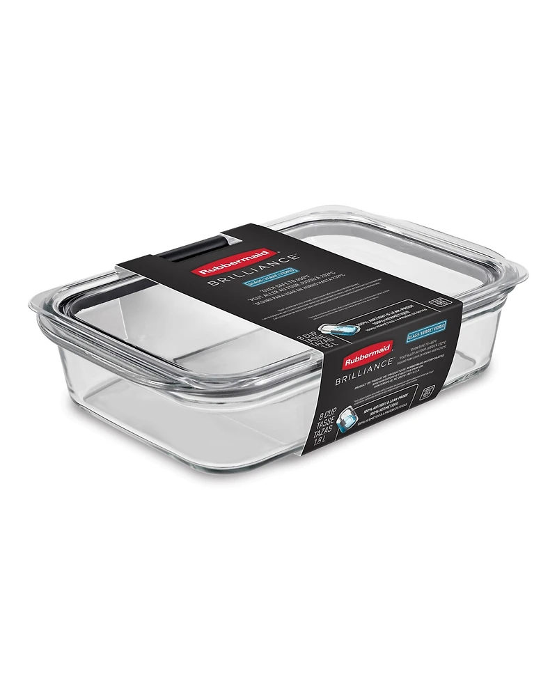 Rubbermaid Brilliance 8-Cup Food Storage Container