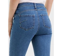 Jones New York Women's Lexington Straight Ankle Jeans