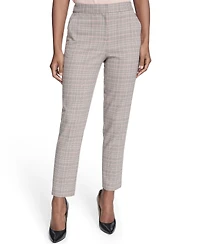 Tommy Hilfiger Women's Plaid Sloane Ankle Pants