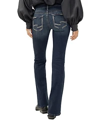 Silver Jeans Co. Women's Britt Low Rise Curvy Fit Bootcut