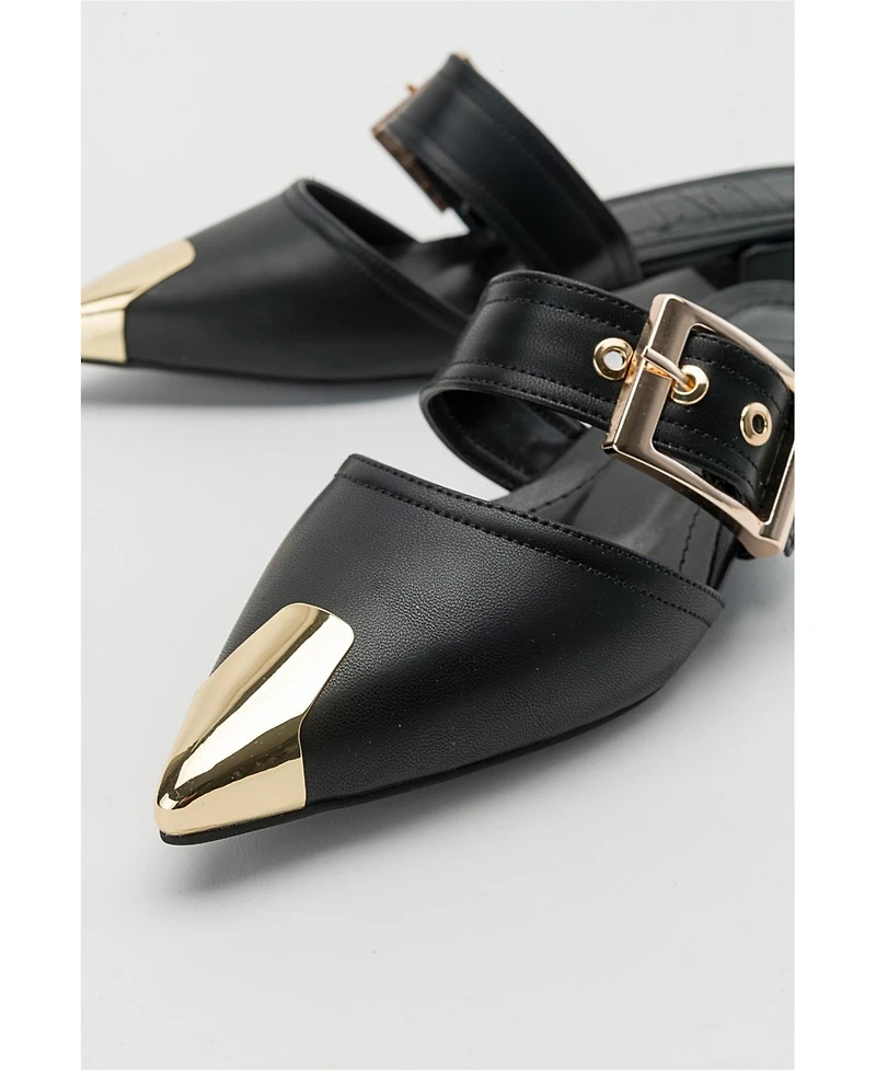 Prologue Shoes Women's Jenni Buckled Slide