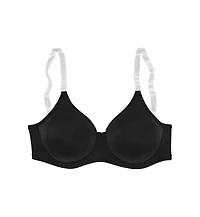 Lascana Women's B-ddd Clear Strap No-Padding Underwire T-Shirt Bra