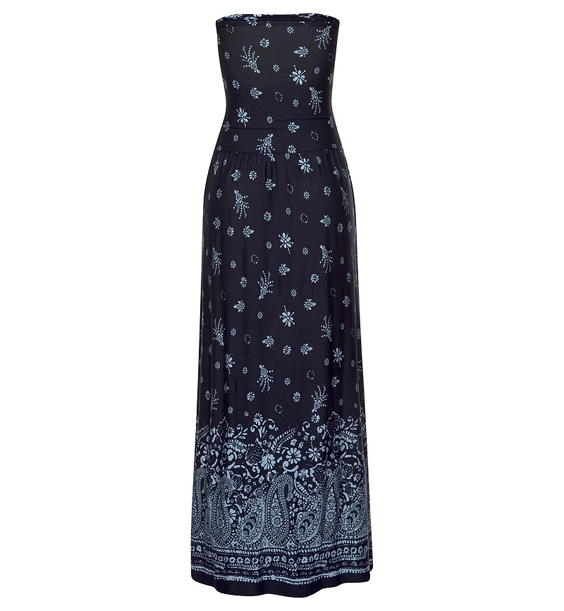 Lascana Women's Bandeau Maxi Dress