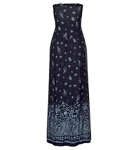 Lascana Women's Bandeau Maxi Dress