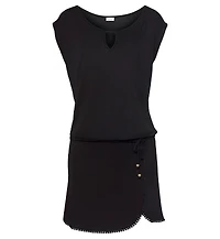 Lascana Women's Crochet Hem Dress