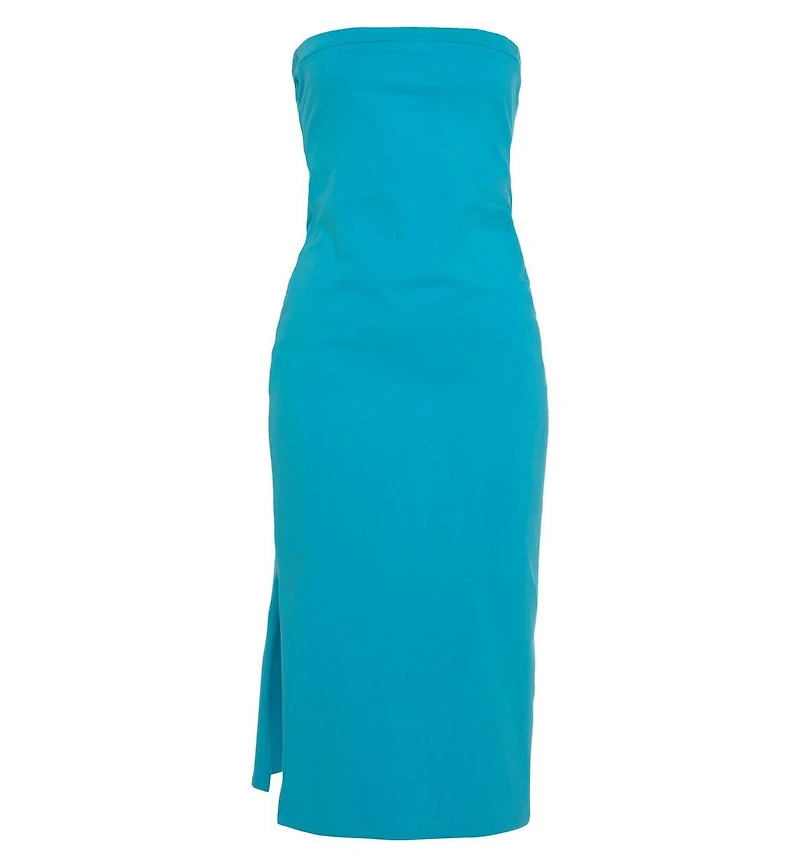 Lascana Women's Strapless Back Cutout Dress