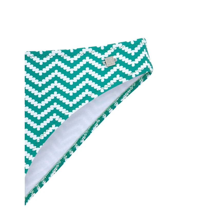Lascana Women's Chevron Classic Bikini Swimsuit Bottom