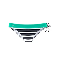 Lascana Women's Striped Classic Bikini Swimsuit Bottom
