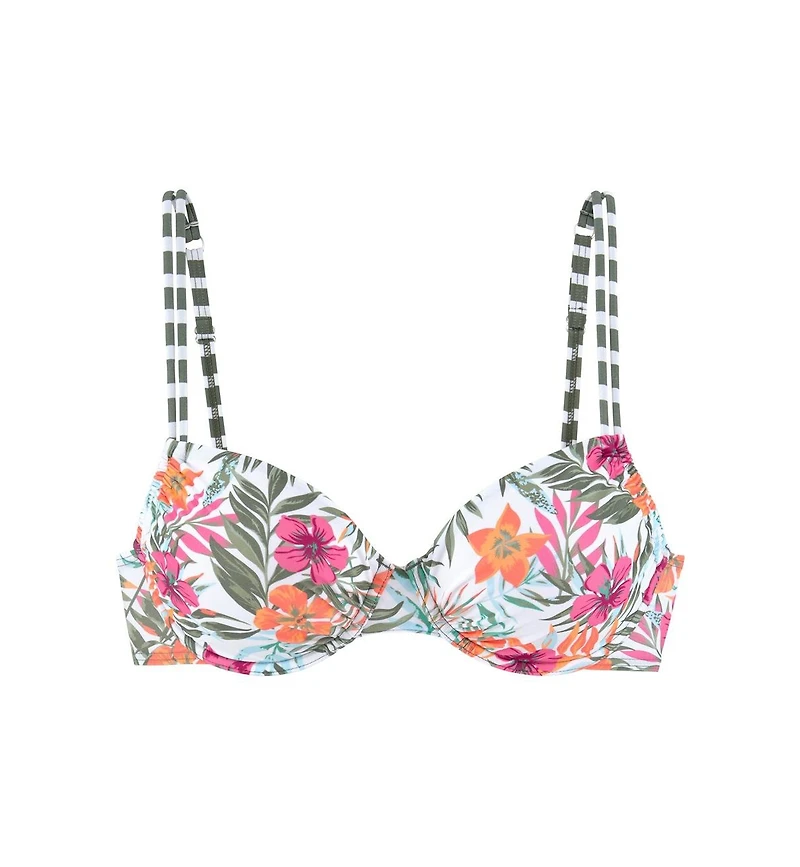 Lascana Women's Pattern Underwire Bikini Swimsuit Top Bra Sizing