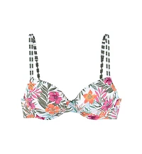 Lascana Women's Pattern Underwire Bikini Swimsuit Top Bra Sizing